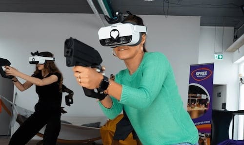VR lasergamen